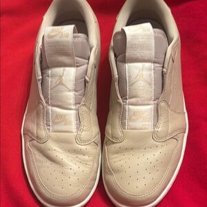 Nike Air Jordan Beige Sneakers